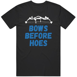 Hunting Bows Before Hoes Funny Hunter Gift Idea Cotton Classic T Shirt