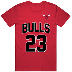 Jordan Red Cotton Classic T Shirt