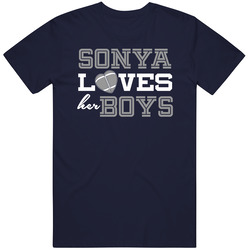 Sonya Loves Her Boys Cotton Classic T Shirt