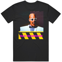 Max Headroom Tv Show Colors 2 Cotton Classic T Shirt