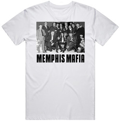 Memphis Mafia King Of Rock N Roll Vintaget Cotton Classic T Shirt