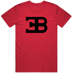 Eb Red Cotton Classic T Shirt