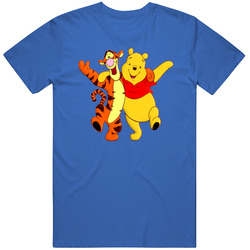 Pooh And Tigger Too Cotton Classic T Shirt