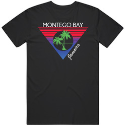 Montego Bay Jamaica Tourist Travel Souvenir Cotton Classic T Shirt