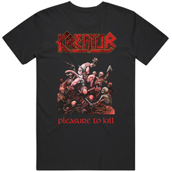 A Kreator Pleasure To Kill Logo 1 Cotton Classic T Shirt