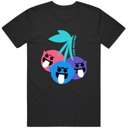 Pink Dolphin Ss Trirple Cherry  Black 1 Cotton Classic T Shirt