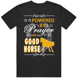 Prayer And A Good Horse Cotton Classic T Shirt