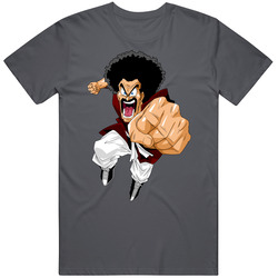 Mr. Satan Punch Charcoal Cotton Classic T Shirt