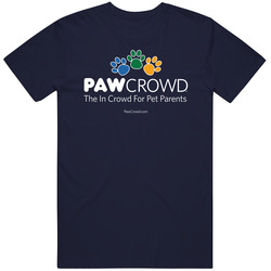 Pawcrowd Navy 2020 Cotton Classic T Shirt