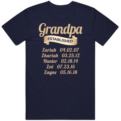 Grandpa For Zena Cotton Classic T Shirt