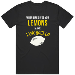 Italian Gift Idea Lemons & Limoncello Italians Funny Italian Cotton Classic T Shirt