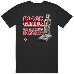 Black Genius Cotton Classic T Shirt