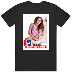 Allie Haze Greatest Of  All Time Baseball Card Funny Porn Cotton Classic T Shirt