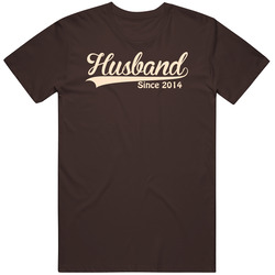 Husband Since Any Year Cotton Classic T Shirt