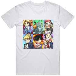 Fullmetal Alchemist Anime T-Shirt Adult Unisex 17b Cotton Classic T Shirt
