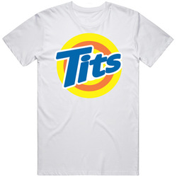 Tits Funny Tide Parody Cotton Classic T Shirt
