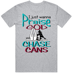 Cowboy Chase Cans Cotton Classic T Shirt