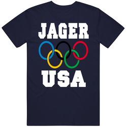 Evan Jager Steeplechase Runner Team Usa Olympics Silver Cotton Classic T Shirt