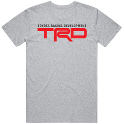 Trd Motor Men's Gray Cotton Classic T Shirt