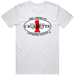 No 1 World Champion Cigarette Racing Team Cotton Classic T Shirt