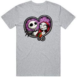 Jack And Sally In Love New Mens Cotton Classic T Shirt