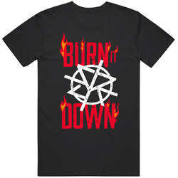 Seth Rollins Burn It Down Cotton Classic T Shirt