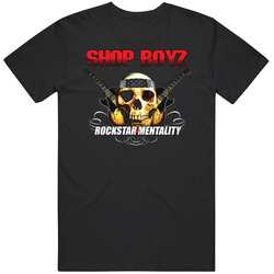 Shop Boyz Rockstar Mentality Hip Hop Rap Cotton Classic T Shirt