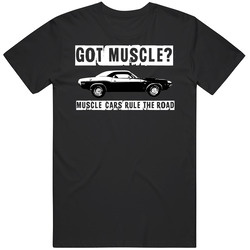 1970 Dodge Challenger Rt 440 7 2 V8 Got Muscle Retro Vintage Car Fan Cotton Classic T Shirt
