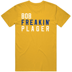 Bob Plager Freakin St Louis Hockey Fan V2 Cotton Classic T Shirt