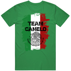 Team Canelo Green Cotton Classic T Shirt