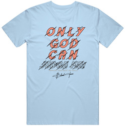 Air Jordan 5 Retro Crimson Bliss Match Only God Can Judge Me Cotton Classic T Shirt