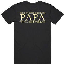 Papa For Ashley Cotton Classic T Shirt