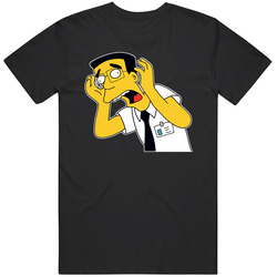 Frank Grimes The Simpsons  Tee Cotton Classic T Shirt