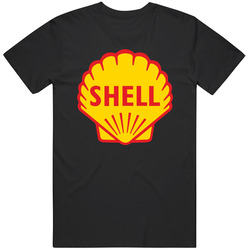 Shell Wintage Oil Racing Cotton Classic T Shirt