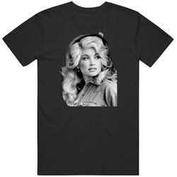 Dolly Parton T Shirt Men (black) Cotton Classic T Shirt