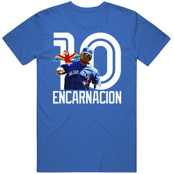 Edwin Encarnacion Home Run Walk The Parrot Toronto Baseball Cotton Classic T Shirt
