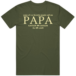 Papa For Sara B Cotton Classic T Shirt