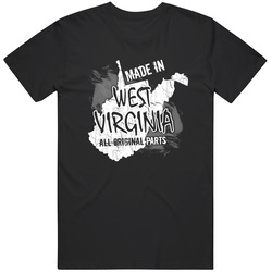 West Virginia - Made In West Virginia Cotton Classic T Shirt