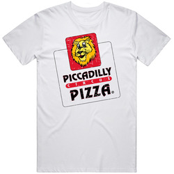 Piccadilly Circus Pizza Cool Popular Food Drink Restaurant Brand Logo Gift Cotton Classic T Shirt