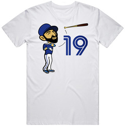 Jose Baustista Cartoon Joey Flippin Bats The Bat Flip Baseball Cotton Classic T Shirt
