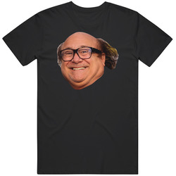 Danny Devito Face Funny Shirt Always Sunny In Philadelphia - New Black 1 Cotton Classic T Shirt