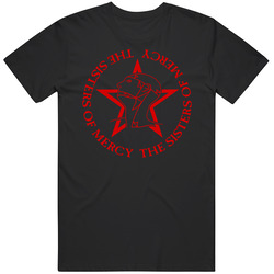 Sisters Of Mercy T-shirt  Gothic Rock Black 3 Cotton Classic T Shirt