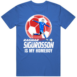 Ragnar Sigurosson Is My Homeboy Team Iceland Euro European Cup Soccer Football Cotton Classic T Shirt