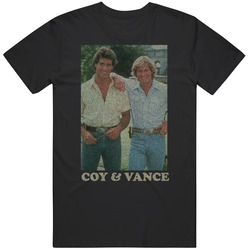 Coy and Vance Dukes of Hazard retro (2).jpg Cotton Classic T Shirt
