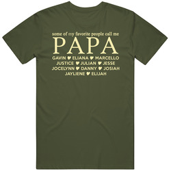 Papa For Danielle Cotton Classic T Shirt