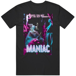 Maniac Horror Movie Warned Cotton Classic T Shirt