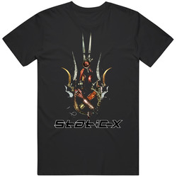 Static X Machine Logo Full Detail Cotton Classic T Shirt