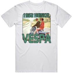 1962 Heinkel Vespa Scooter Retro Cotton Classic T Shirt