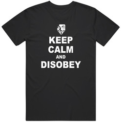 Keep Disobey Cotton Classic T Shirt