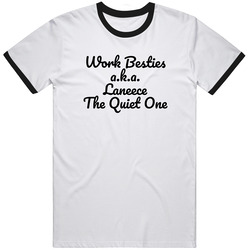 Work-bestie- Laneece Mens Vintage T Shirt